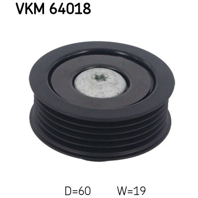 Galet Enrouleur De Courroie Skf Vkm 64018