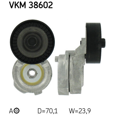 Galet Tendeur De Courroie Skf Vkm 38602
