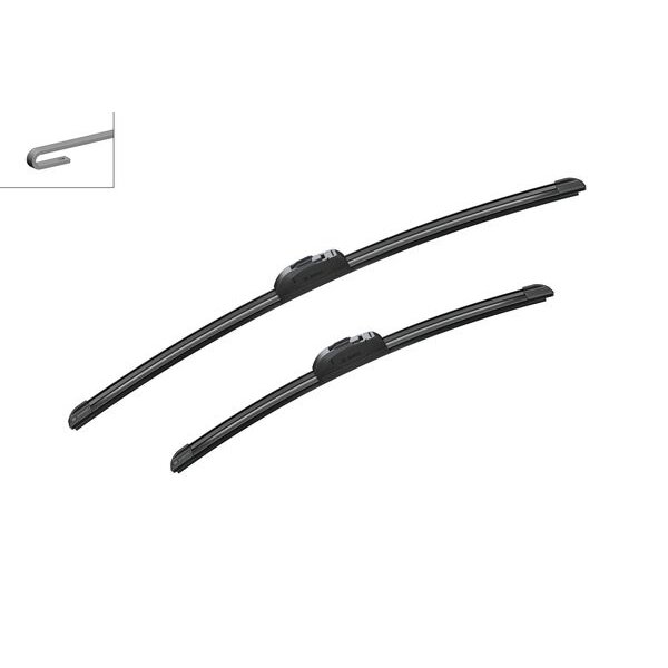2 Balais D'essuie-glace Bosch Aerotwin Retrofit Ar604s