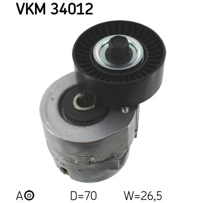 Galet Tendeur De Courroie Skf Vkm 34012