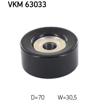 Galet Tendeur De Courroie Skf Vkm 63033