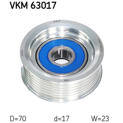 Galet Enrouleur De Courroie Skf Vkm63017