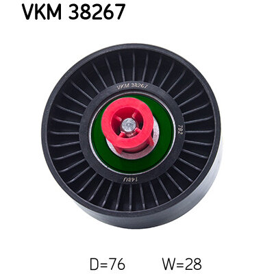 Galet Enrouleur De Courroie Skf Vkm 38267