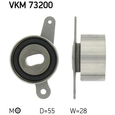 Galet De Distribution Skf Référence Vkm73200