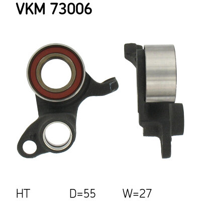 Galet De Distribution Skf Référence Vkm73006