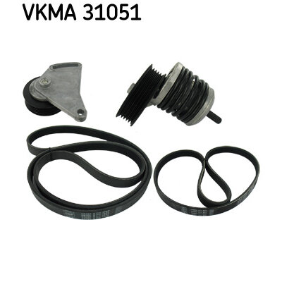SKF VKMA 31001 Kit De Courroie Multi-V - Accessoires Haute Qualité Pour Véhicule