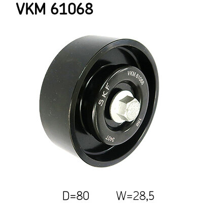Galet Enrouleur De Courroie Skf Vkm 61068