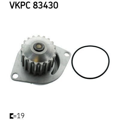 Pompe À Eau Skf Vkpc 83430