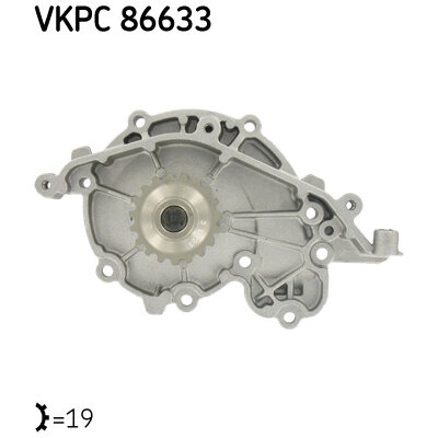 Pompe À Eau Skf Vkpc 86633
