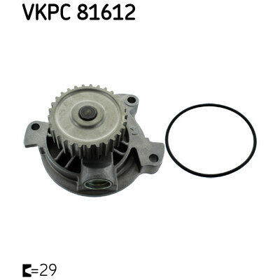 Pompe À Eau Skf Vkpc 81612