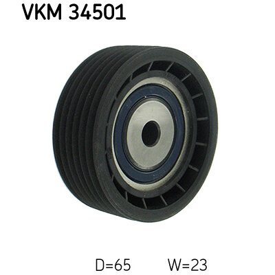 Galet Enrouleur De Courroie Skf Vkm 34501