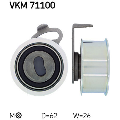 Galet De Distribution Skf Référence Vkm71100