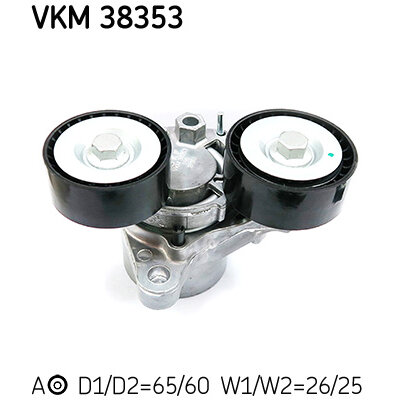 Galet Tendeur De Courroie Skf Vkm 38353