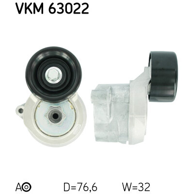 Galet Tendeur De Courroie Skf Vkm 63022