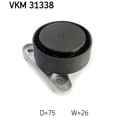 Galet Tendeur De Courroie Skf Vkm 31338