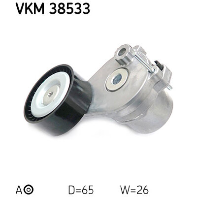 Galet Tendeur De Courroie Skf Vkm 38533