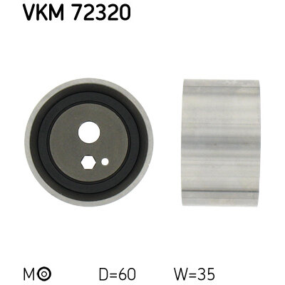 Galet De Distribution Skf Référence Vkm72320