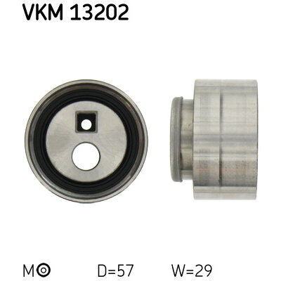 Galet De Distribution Skf Référence Vkm13202