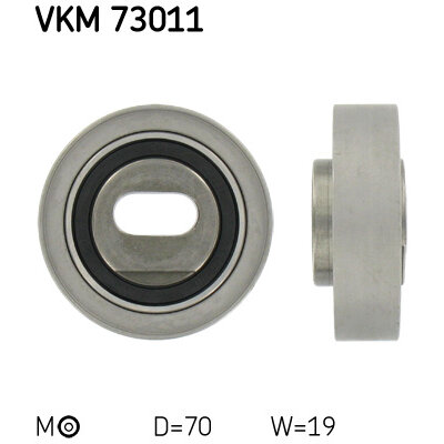 Galet De Distribution Skf Référence Vkm73011