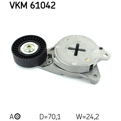 Galet Tendeur De Courroie Skf Vkm 61042