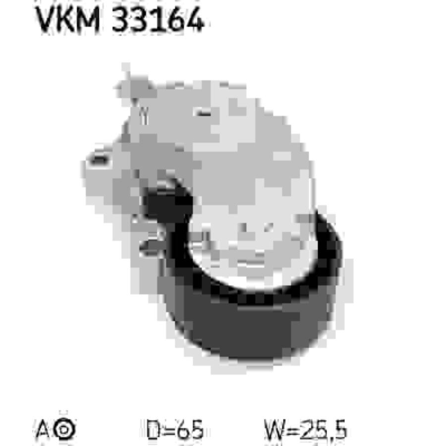 Galet D'accessoires Skf Vkm33164