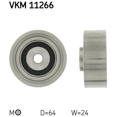 Galet Tendeur De Courroie Skf Vkm 11266