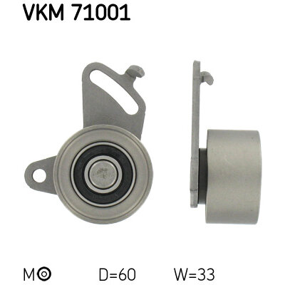 Galet De Distribution Skf Référence Vkm71001