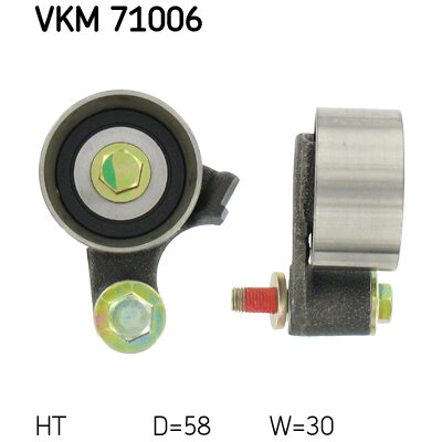Galet De Distribution Skf Référence Vkm71006