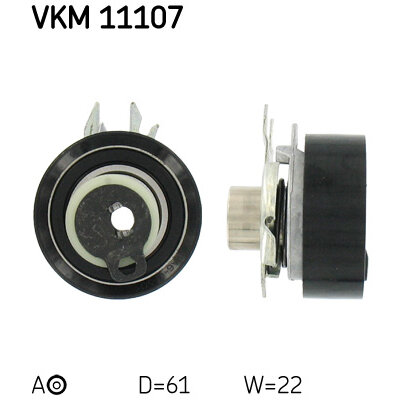 Galet Tendeur De Courroie Skf Vkm 11107