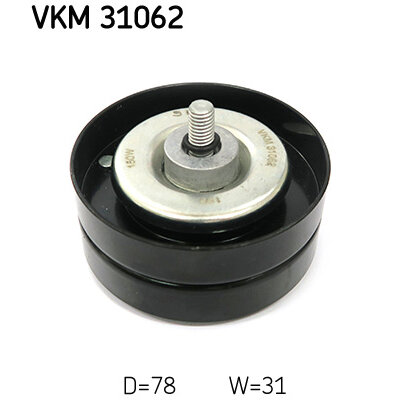 Galet Enrouleur De Courroie Skf Vkm 31062