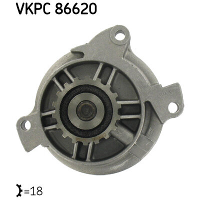 Pompe À Eau Skf Vkpc 86620