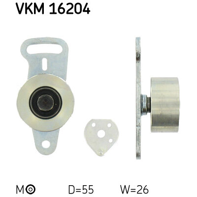 Galet De Distribution Skf Référence Vkm16204