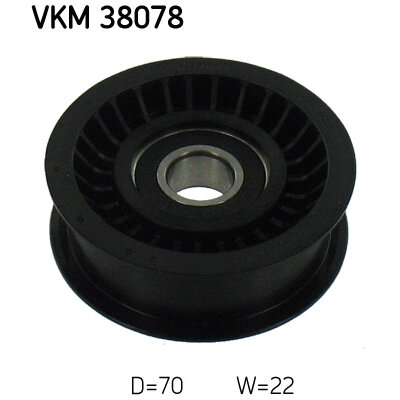 Produktbild von SKF Keilrippenriemen Umlenk-/Führungsrolle VKM 38078 Position