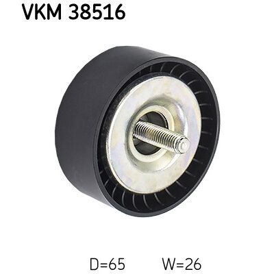 Galet Enrouleur De Courroie Skf Vkm 38516