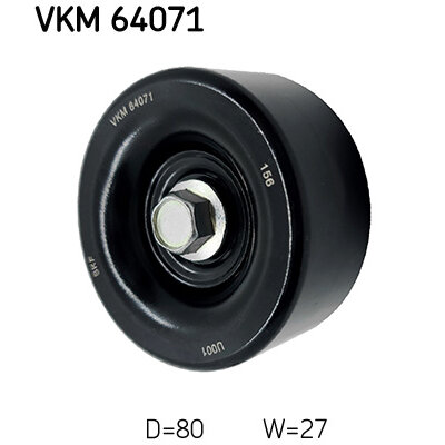 Galet Enrouleur De Courroie Skf Vkm 64071
