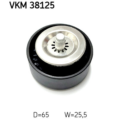 Galet Enrouleur De Courroie Skf Vkm 38125
