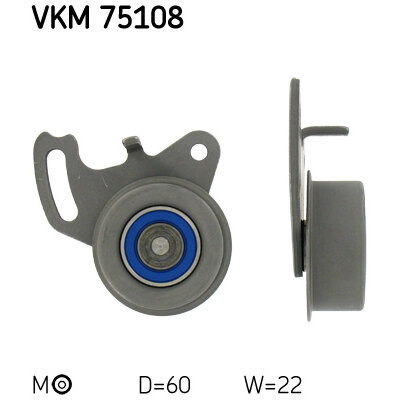 Galet De Distribution Skf Référence Vkm75108