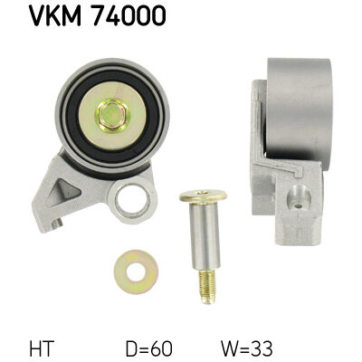 Galet De Distribution Skf Référence Vkm74000