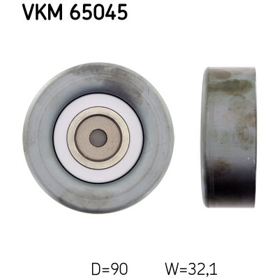 Galet Enrouleur De Courroie Skf Vkm 65045