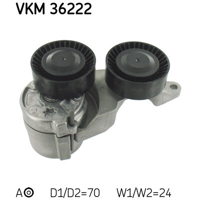 Spannrolle, Keilrippenriemen SKF VKM 31058 für Audi, Seat, Skoda