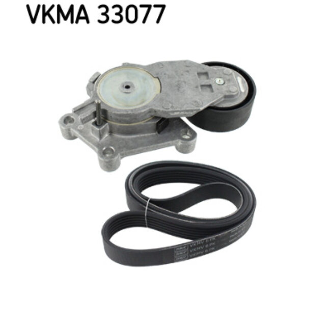 Kit De Courroies D'accessoires Skf Vkma 33077