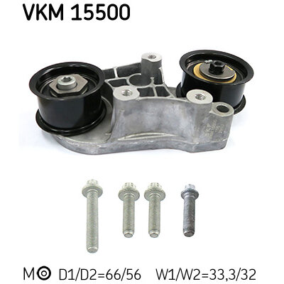 Galet De Distribution Skf Référence Vkm15500