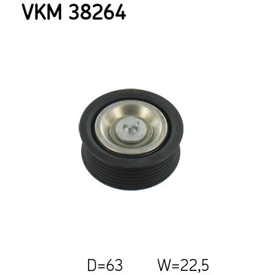 Galet Enrouleur De Courroie Skf Vkm 38264