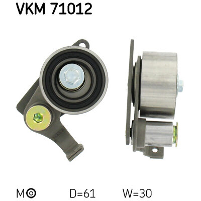 Galet De Distribution Skf Référence Vkm71012