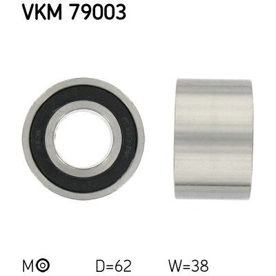 Galet De Distribution Skf Référence Vkm79003