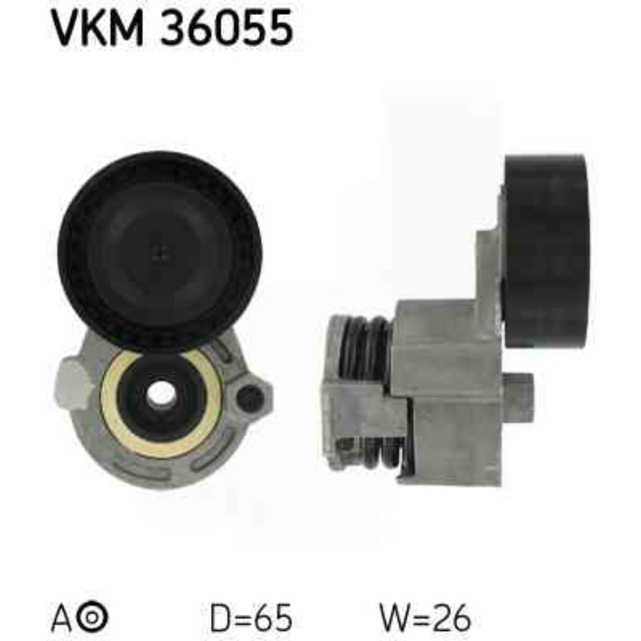 Galet D'accessoires Skf Vkm36055