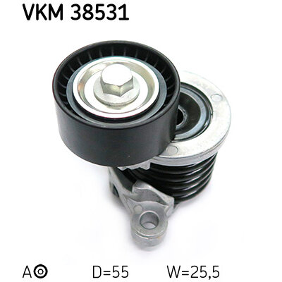 Galet Tendeur De Courroie Skf Vkm 38531