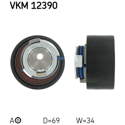 Galet Tendeur De Courroie Skf Vkm 12390