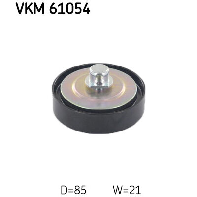 Galet Enrouleur De Courroie Skf Vkm 61054