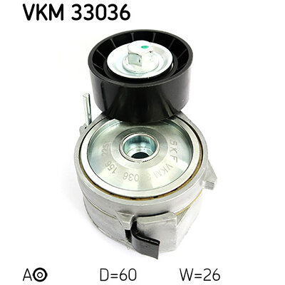 Galet Tendeur De Courroie Skf Vkm 33036